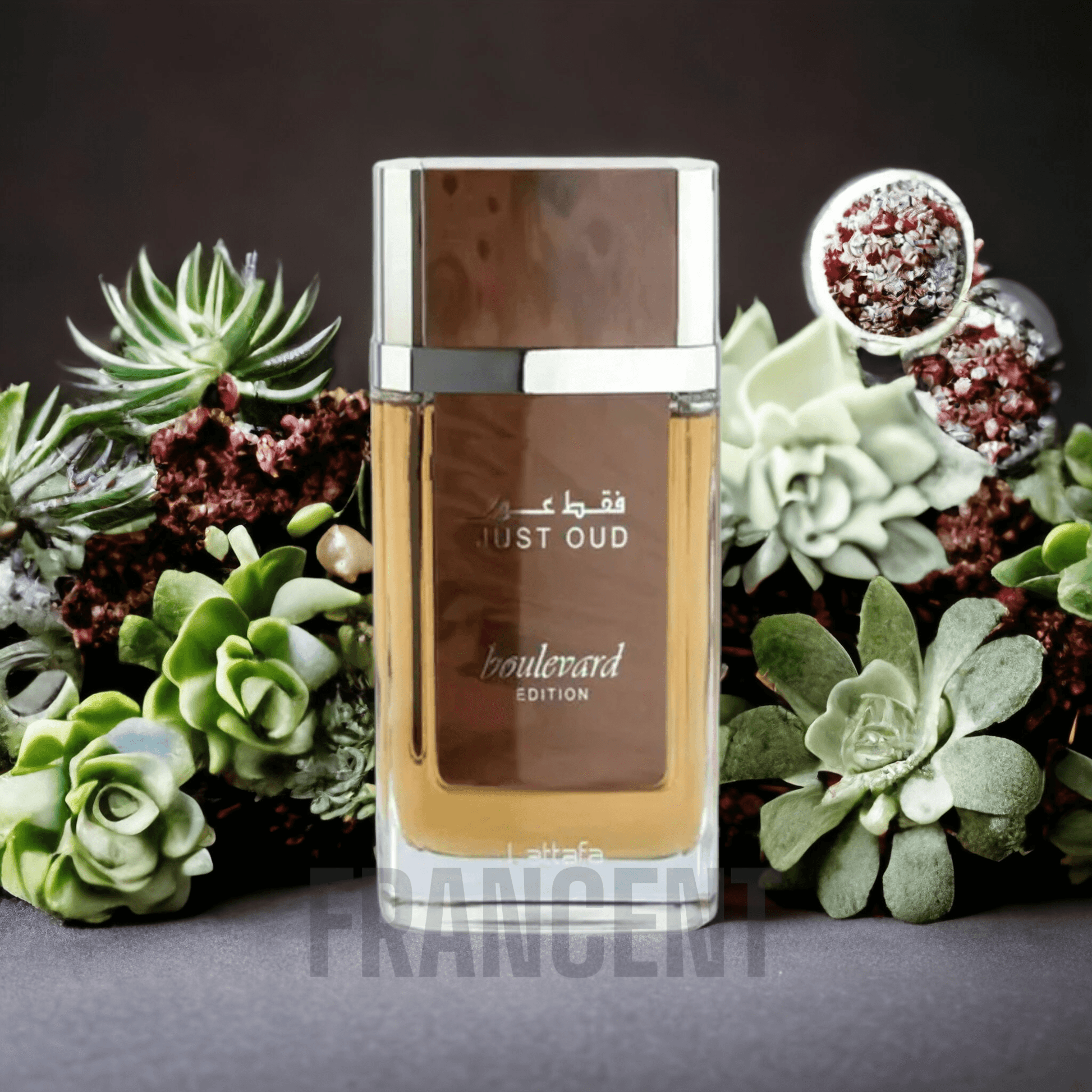 Lattafa | Just Oud Boulevard - Francent Perfumes
